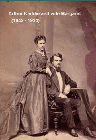 Arthur Keddie and wife Margaret
